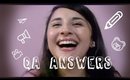 QA - Answers & Announcement!