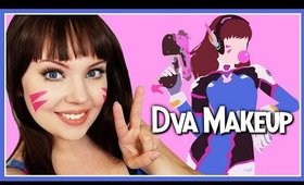 EASY Dva (Overwatch) Cosplay Makeup Tutorial