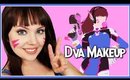 EASY Dva (Overwatch) Cosplay Makeup Tutorial