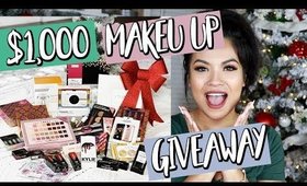 HUGE MAKEUP GIVEAWAY & WHAT I WANT FOR CHRISTMAS 2017  | Belinda Selene