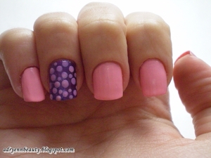 nail, easter, purple, pink