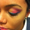 colourful make up