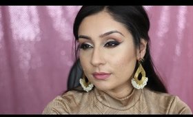 Get ready with me Date night quarter cut crease makeup tutorial