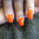 orange nails!!!