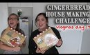 GINGERBREAD HOUSE MAKING CHALLENGE || Vlogmas Day 17
