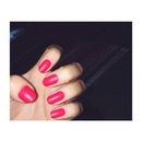 Hot pink matte nails. Essie e-nuf is e-nuf & NYC matte me crazy! Top coat