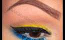 Sugarpill Makeup Tutorial | Bright Yellow and Blue Eyes