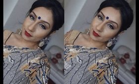 Get Ready With Me Indian Wedding Mac Ruby Woo Nars sheer glow Stromboli || Raji Osahn