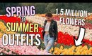 SPRING TO SUMMER OUTFITS 2017 + VLOG !!