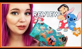"Ohana" Lilo & Stitch Eyeshadow Palette (Review + Swatches)