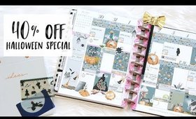 40% OFF HALLOWEEN SPECIAL! - Plan With Me Sunday - Trick or Treat Kit