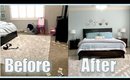 SPEED CLEANING MY MASTER BEDROOM & BATHROOM | CLEANING MOTIVATION