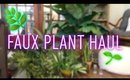 Faux Plant Haul on a BUDGET! | Thrifted, Dollar Tree, Marshall's and More | April 2019