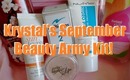 Krystal's September Beauty Army Kit!