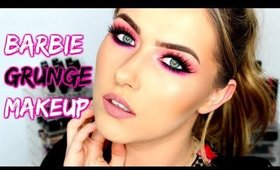 BARBIE GRUNGE MAKEUP TUTORIAL | SMOKEY PINK/PURPLE EYESHADOW shivonmakeupbiz