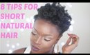 8 Tips To Maintain Short Natural Hair