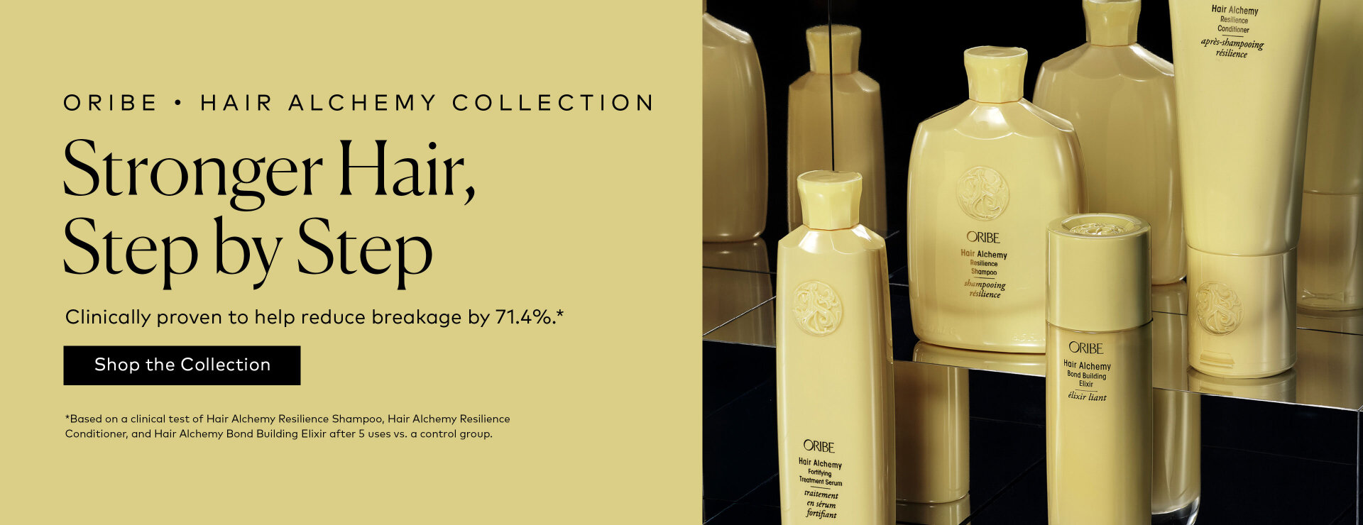 Strengthen, lengthen, and repair with the Oribe Hair Alchemy Collection, clinically proven to strengthen fragile hair and reduce breakage. Shop the collection now on Beautylish.com!