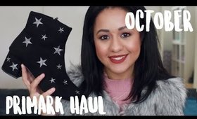 QUIRKY PRIMARK HAUL OCTOBER 2017 (try on) | Siana