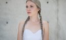 Pigtail Braids Inspired by NYFW Mara Hoffman Show
