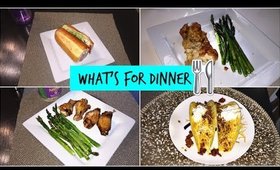 What's for Dinner | Full Week of Family Dinner Ideas