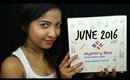 MYSTERY BOX June 2016 | Unboxing and Review | Stacey Castanha