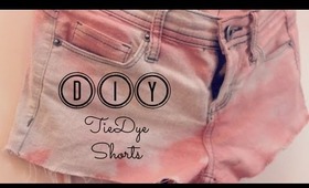 {Sneak Preview} DIY Tie-Dye Shorts ♥