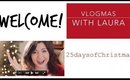 Welcome to VLOGMAS + 25 DAYS OF CHRISTMAS videos! (Holiday DIYs, beauty, fashion + MORE!)