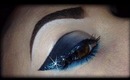 Sexy Cat Eye with Glitter Make Up Tutorial