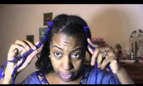 African Threading My Natural Hair | VLOG #13