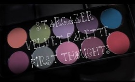 Stargazer Velvet Palette First Thoughts