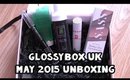 Glossybox UK May 2015 Unboxing