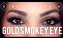 HOW TO: Gold Smokey Eye