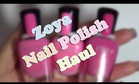 Zoya Nail Polish Haul 2014