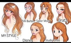 STYLE CHALLENGE !!! || Disney, Sailor Moon, Bratz and more!