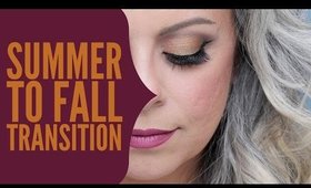 Summer to Fall Makeup Transition Look (collab)