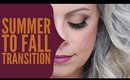 Summer to Fall Makeup Transition Look (collab)