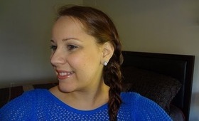 A triple braid hairstyle