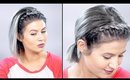 Lace Braid Headband on Short Hair | Milabu