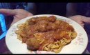Spaghetti and meatballs #cooking