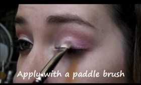 "Pretty Pink Petal Eyeshadow Tutorial" (breast cancer awarness month)