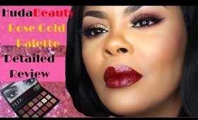 Huda Beauty Rose Gold Palette | Review & Swatches (Is Is Worth IT?)