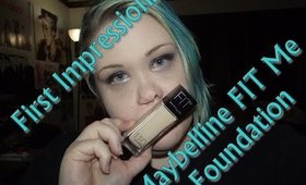 First Impressions: Maybelline Fit Me Foundation