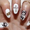 Miley Cyrus Inspired Teddy Bear Nails