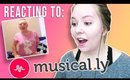 REACTING TO CRINGY MUSICAL.LYS