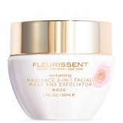 Fleurissent Revitalizing Radiance Rose 2-in-1 Facial Mask & Exfoliator