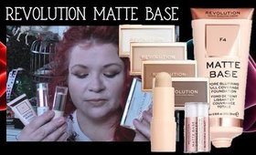 Revolution Matte Base - Concealer, foundation & powder - 1st impression and wear test