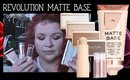 Revolution Matte Base - Concealer, foundation & powder - 1st impression and wear test