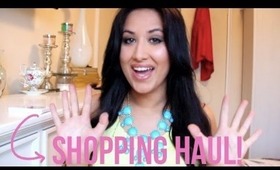 Shopping Haul! {Burberry, JCrew, Target, JustFab}