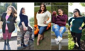PLUS SIZE FALL LOOKBOOK | Plus Size Outfit Ideas 2018 PLUS SIZE FALL LOOKBOOK | COMFY & CASUAL