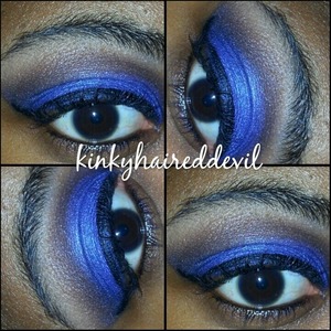 look created using coastal scents 120 2nd edition palette. 